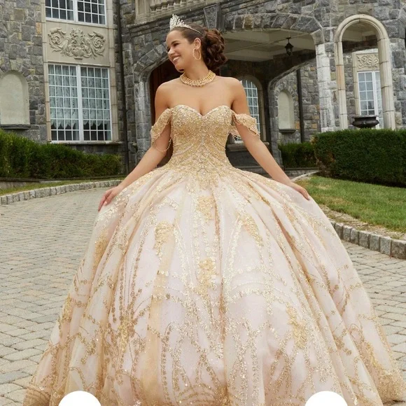 Mori Lee | Dresses | Quinceaera Blush Gold Sz 2 | Poshmark Mori Lee | Dresses | Quinceaera Blush Gold Sz 2 | Poshmark